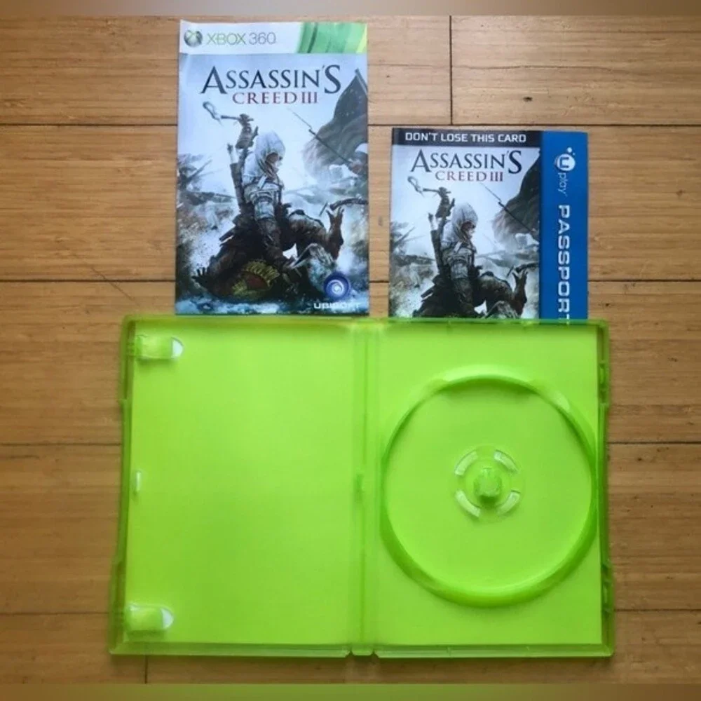 Assassin’s Creed III (Microsoft XBOX 360, 2012) *NO DISC*